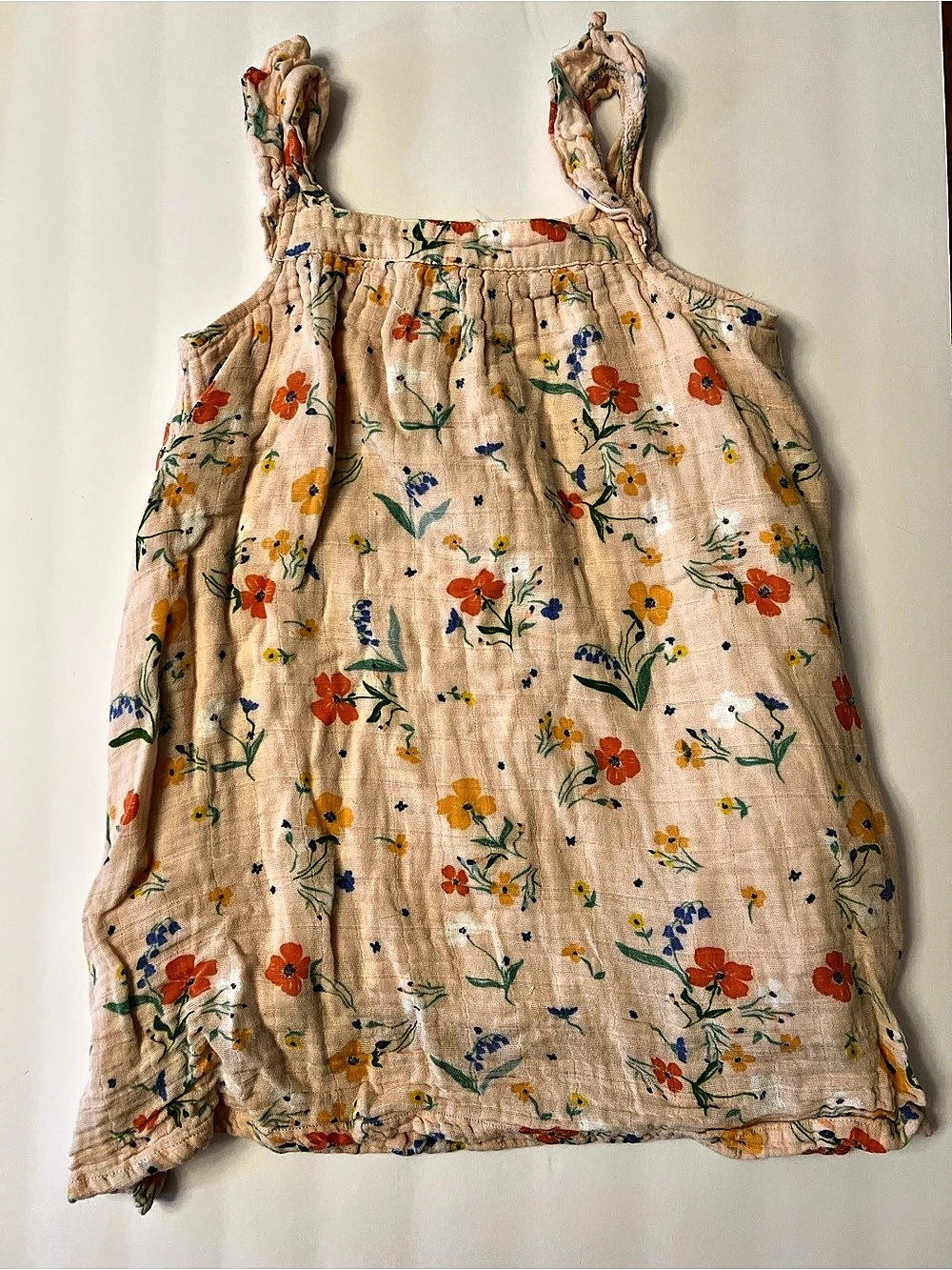 Angel Dear Floral Dress Pink & Orange size 6